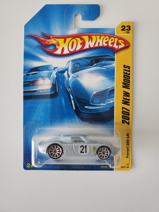 2007 Hot Wheels Ferrari 250LM Blue