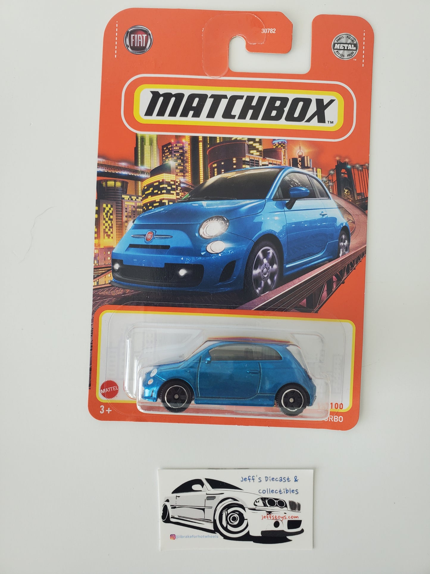 2021 Matchbox 2019 Fiat 500 Turbo