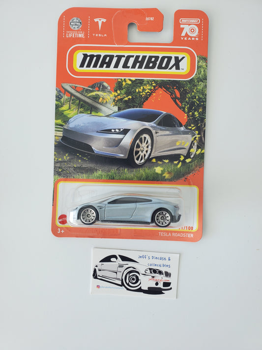 2023 Matchbox Tesla Roadster #91