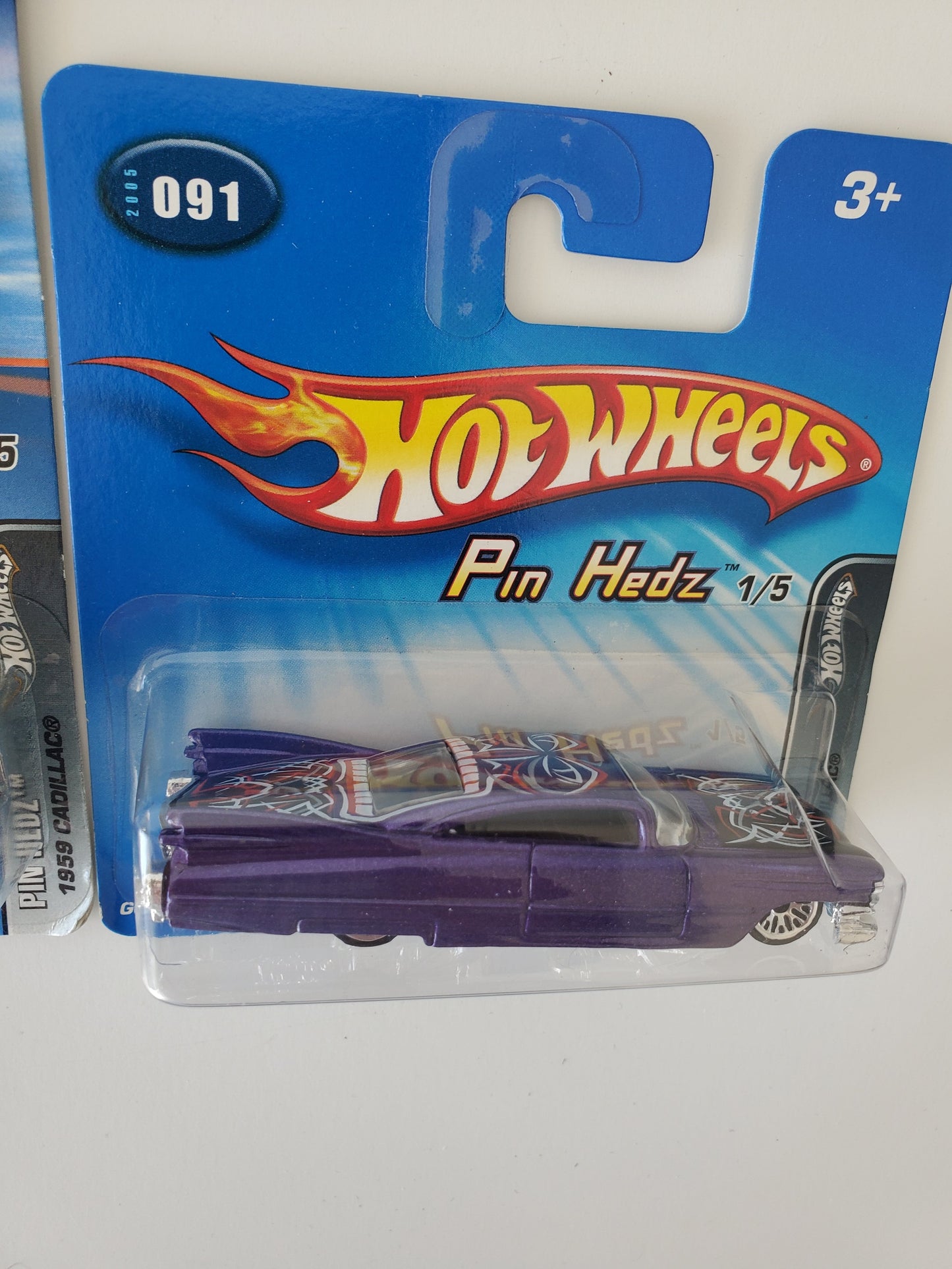 2005 Hot Wheels 1959 Cadillac - Two Variations-Malaysia/Thailand