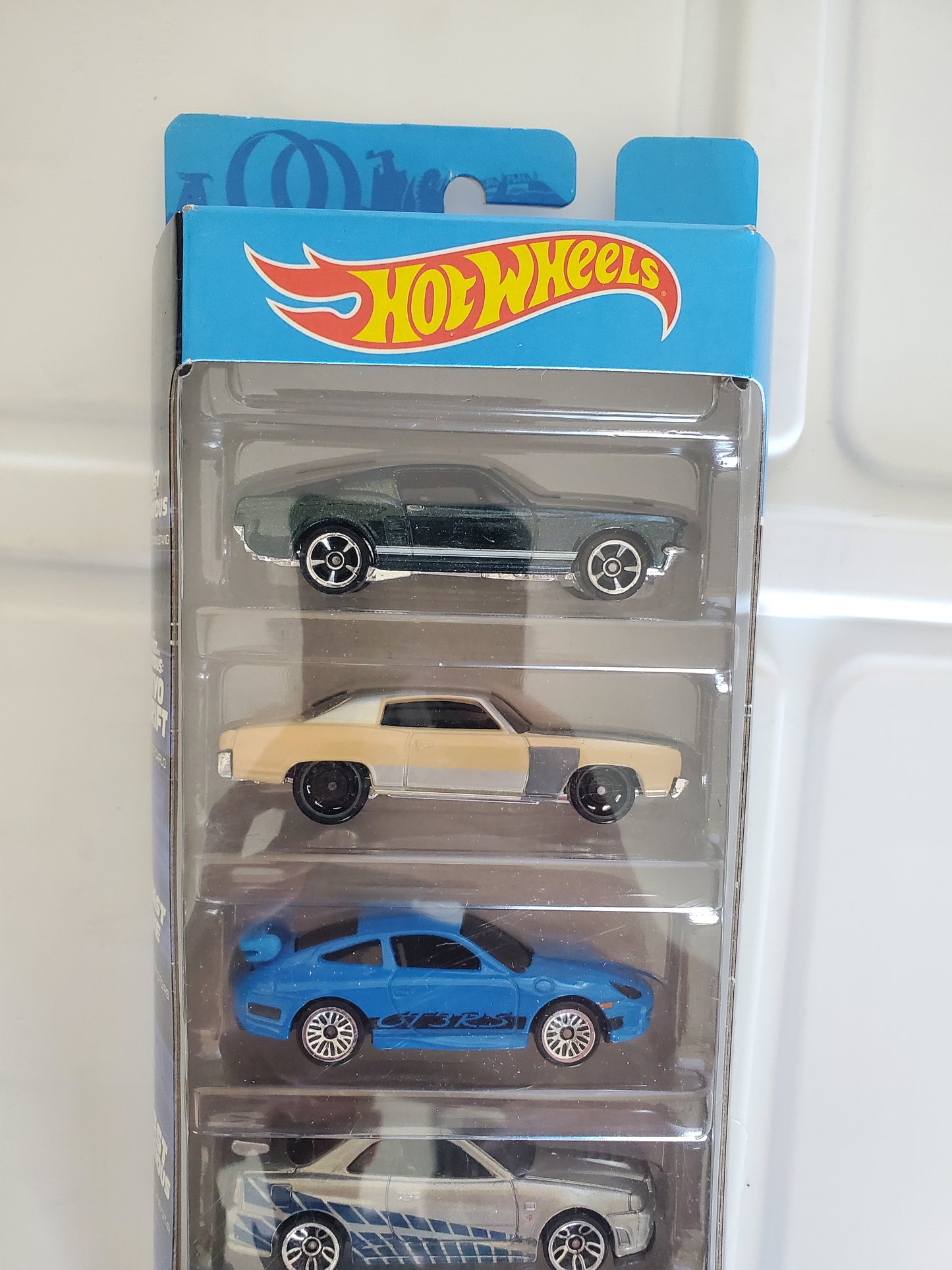 2019 Hot Wheels Fast and Furious 5-pack - Skyline, Camaro, Porsche, Mustang