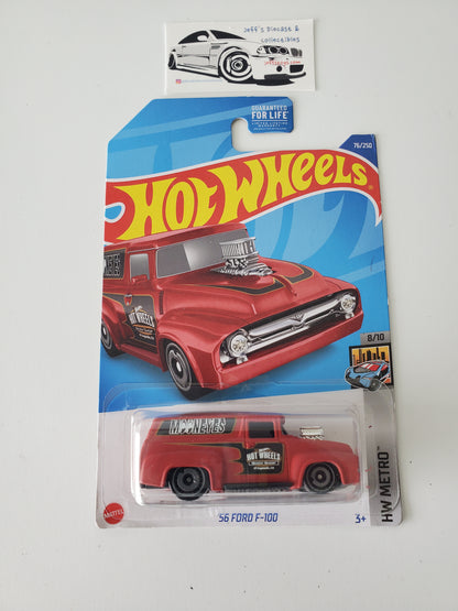 2022 Hot Wheels '56 Ford F100 #76 Mooneyes