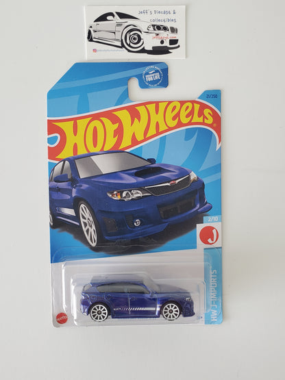 2023 Hot Wheels Subaru WRX STI #21 Blue