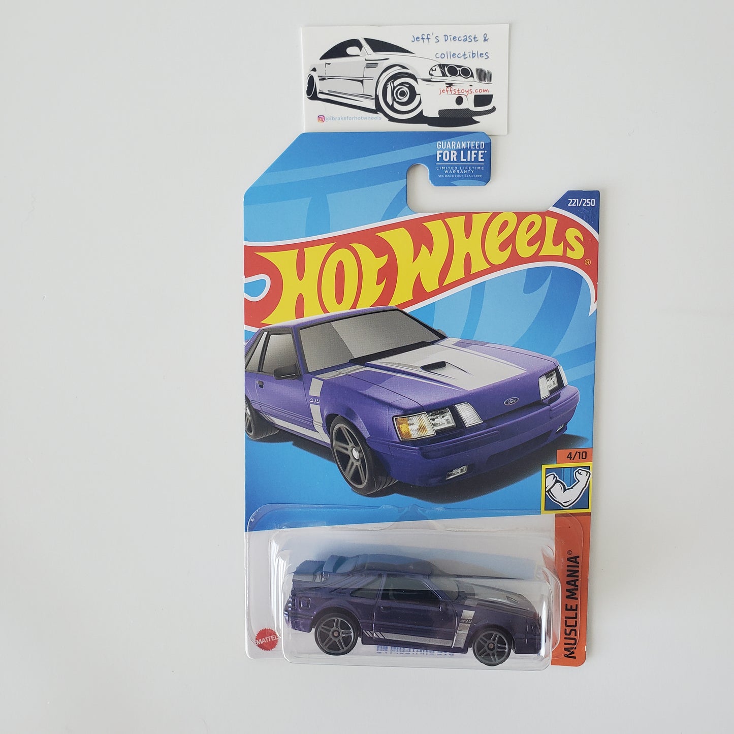 2022 Hot Wheels '84 Ford Mustang SVO #221