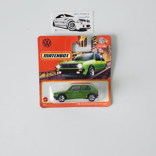 2024 Matchbox Volkswagen Golf GTI Short Card