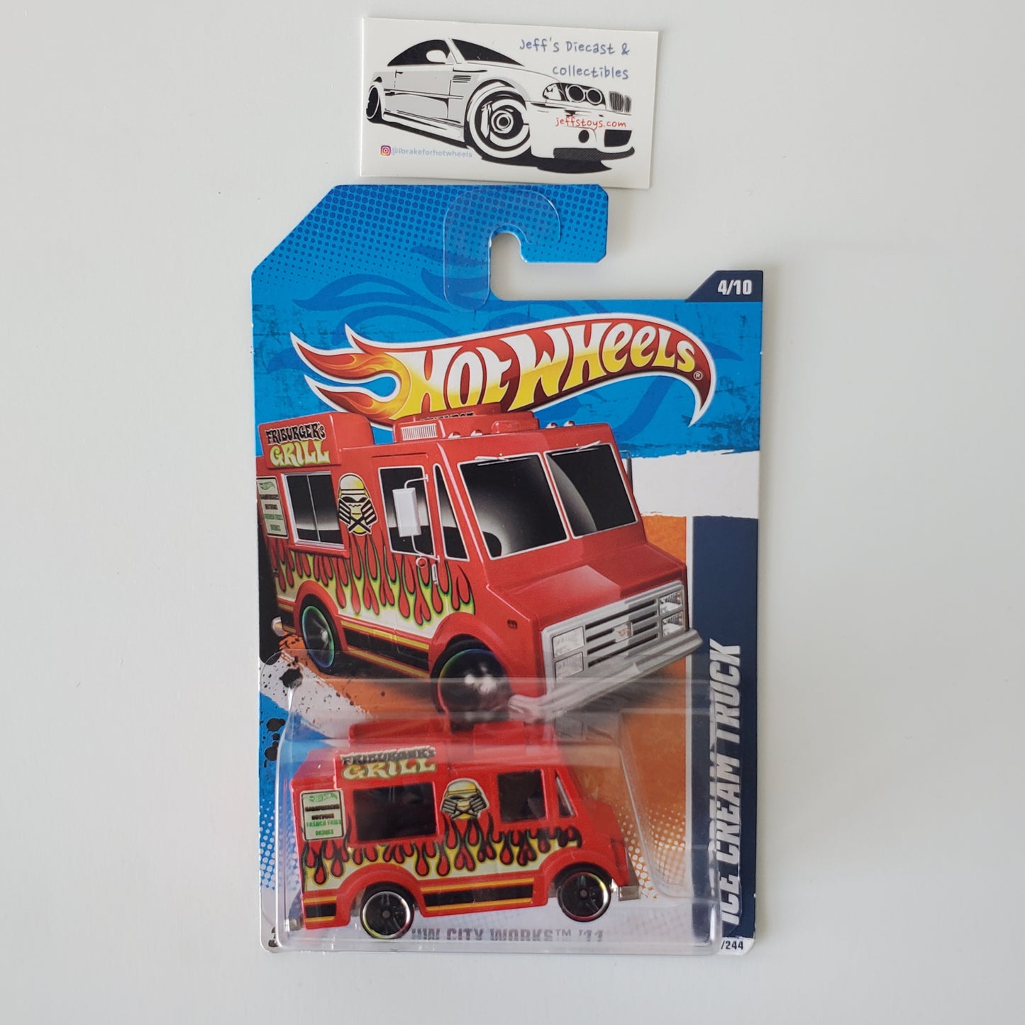 2011 Hot Wheels Ice Cream Truck #174