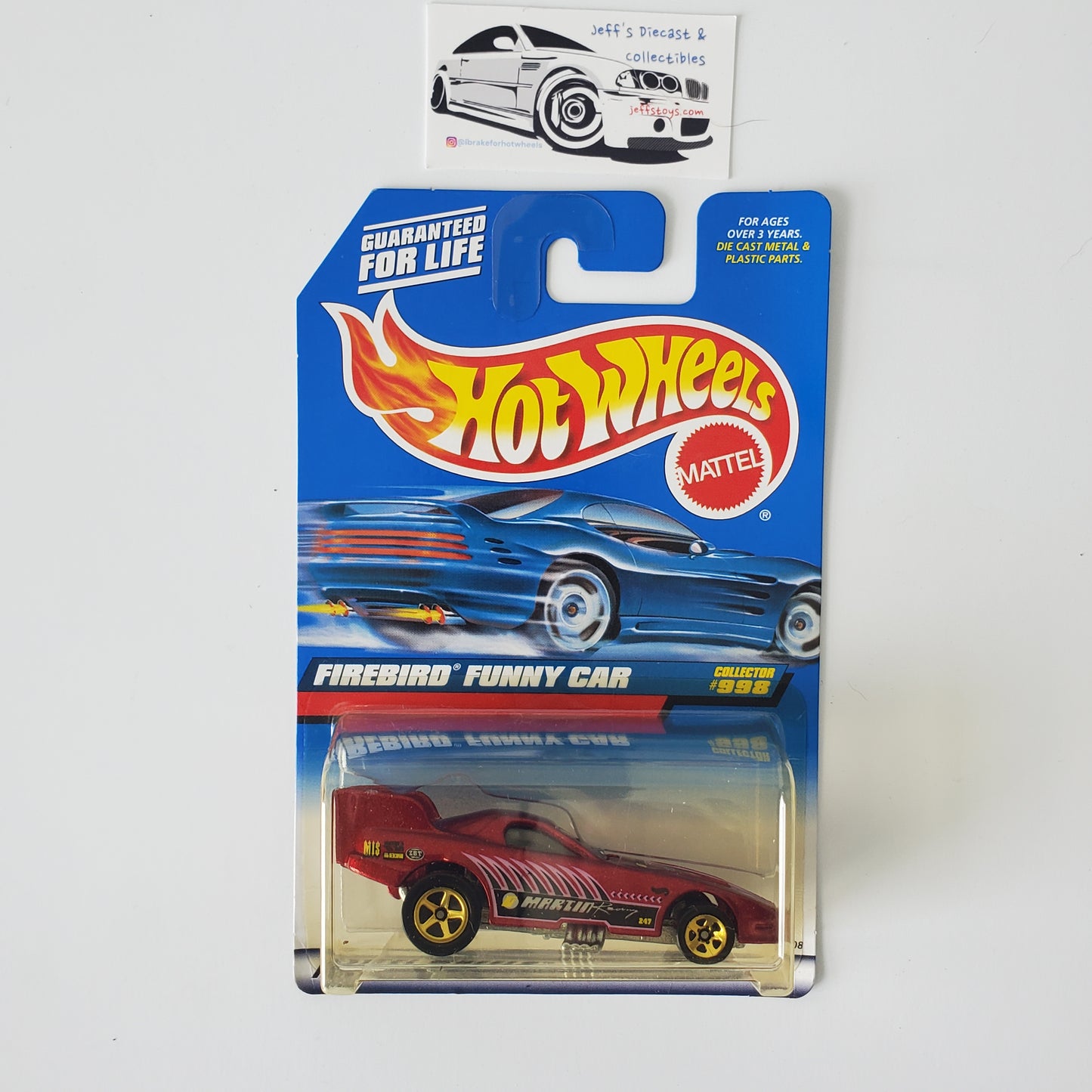 1999 Hot Wheels Firebird Funny Car #998