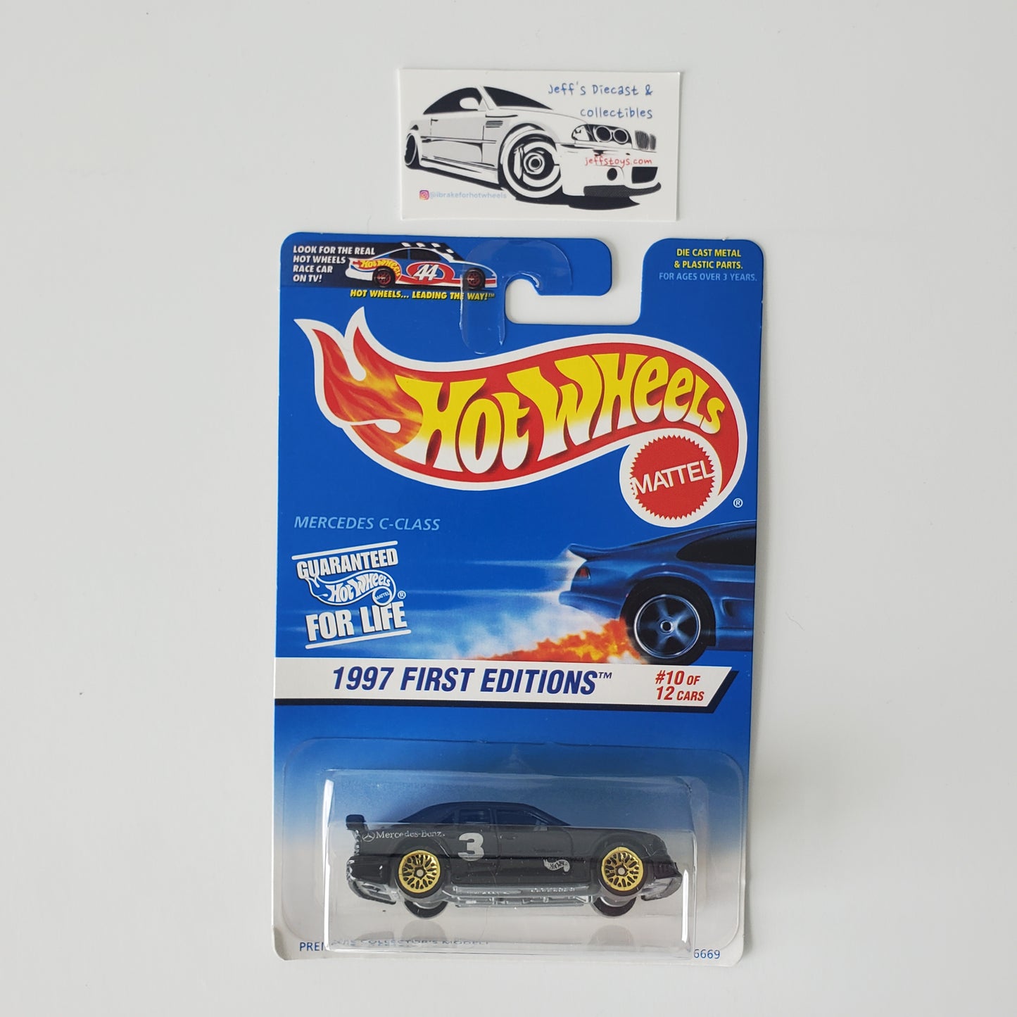 1997 Hot Wheels Mercedes-Benz C-Class First Edition #516