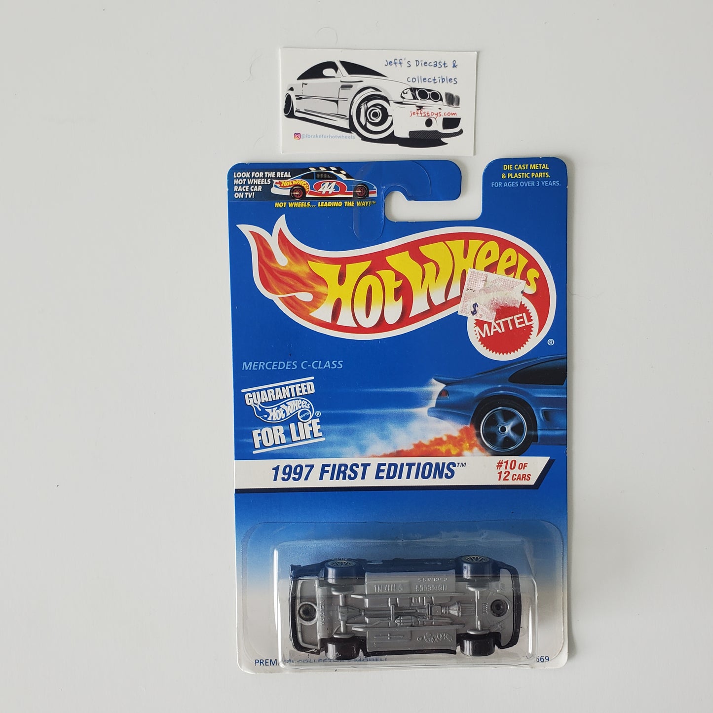 1997 Hot Wheels Mercedes-Benz C-Class First Edition #516 **Error2