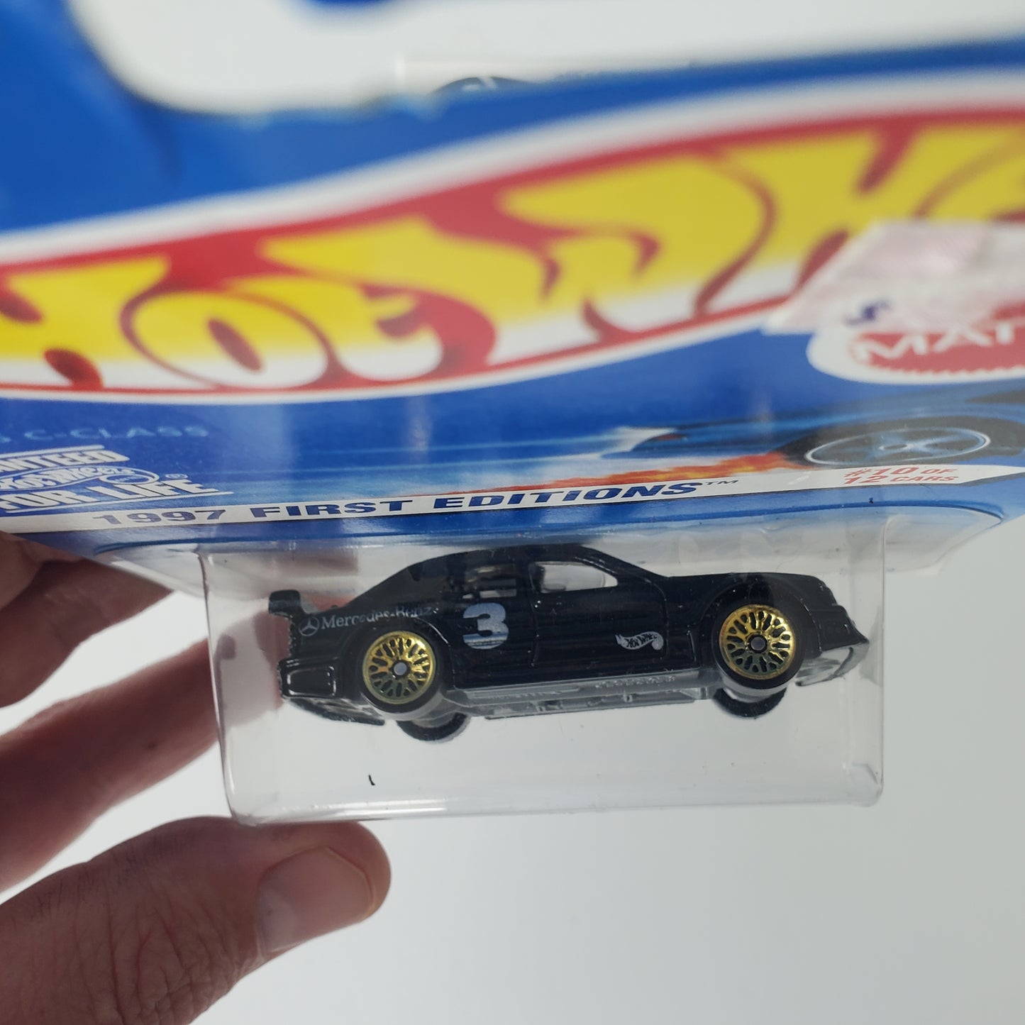 1997 Hot Wheels Mercedes-Benz C-Class First Edition #516 **Error2