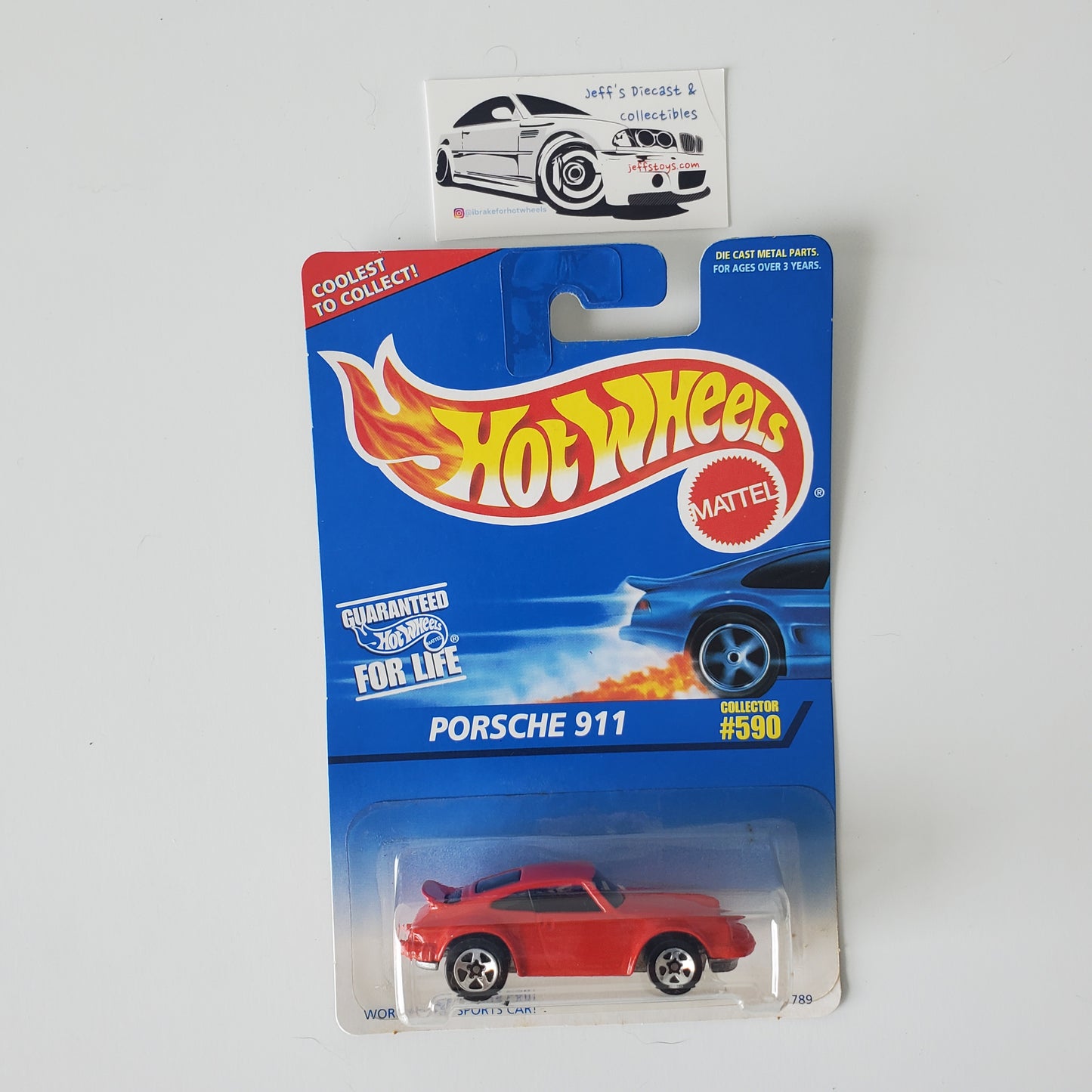 1998 Hot Wheels Porsche 911 #590 5 Spoke