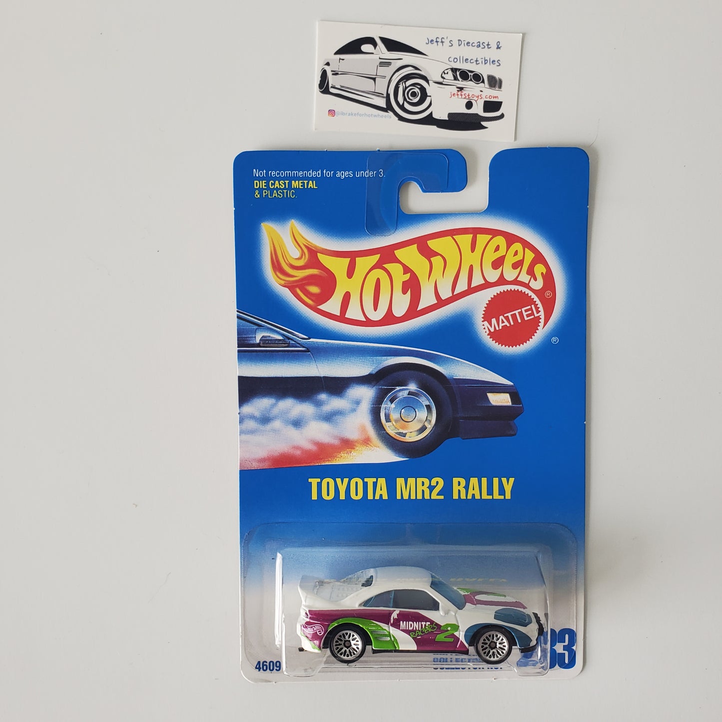 1991 Hot Wheels Toyota MR2 Rally #233