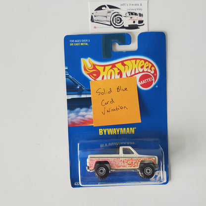 1991 Hot Wheels Bywayman #220 ctt Wheels/Blue Card