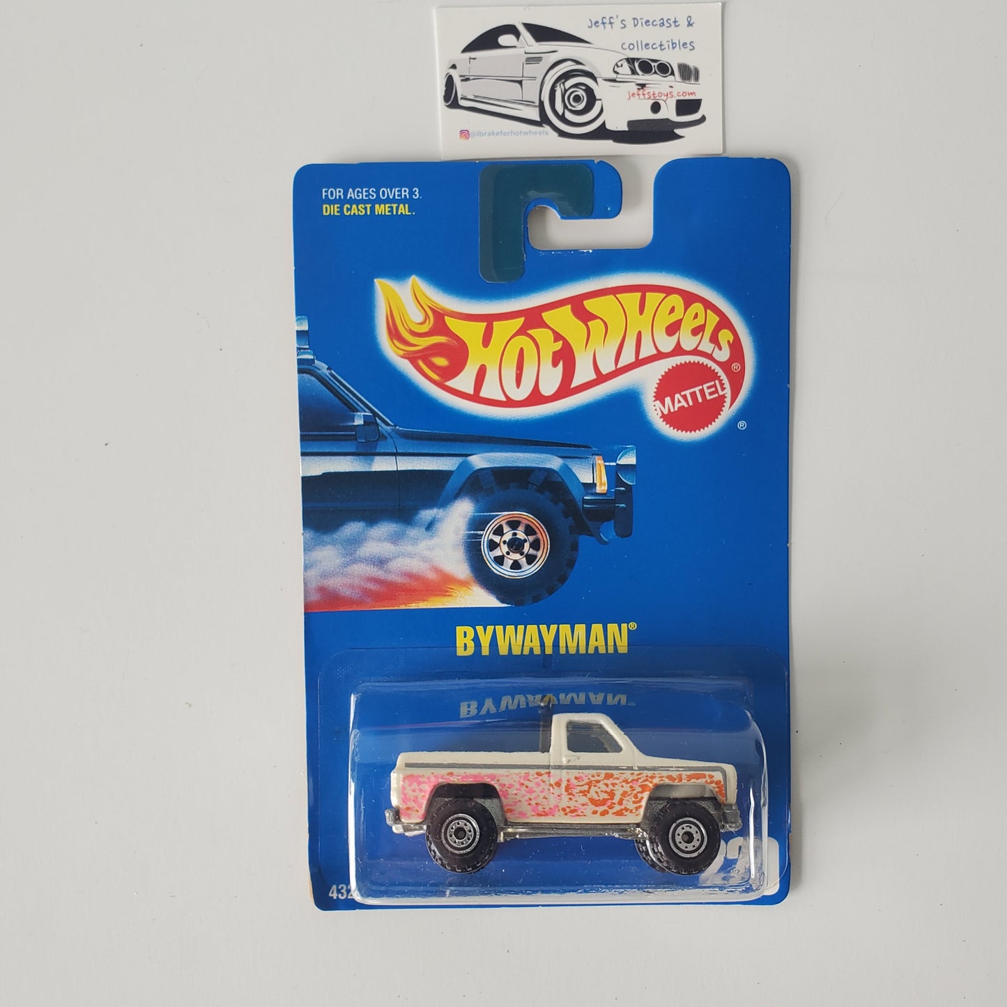 1991 Hot Wheels Bywayman #220 ctt Wheels/Blue Card