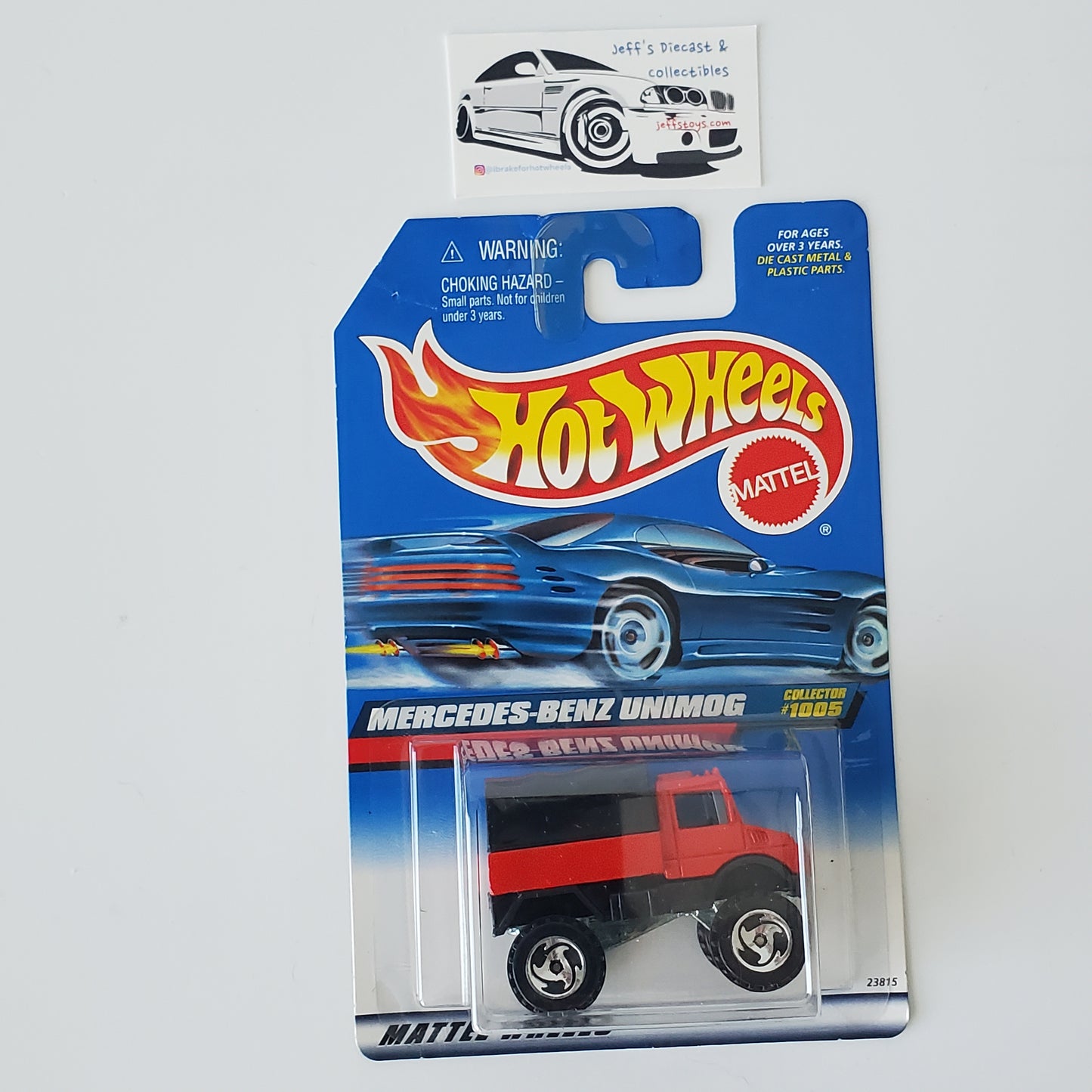 1999 Hot Wheels Unimog #1005 First Edition