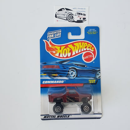 1996 Hot Wheels Commando Stepside #601