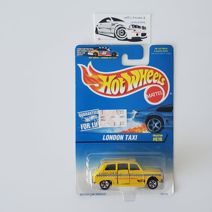 1997 Hot Wheels London Taxi #619