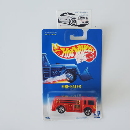 1991 Hot Wheels Fire Eater #82 5 Spoke