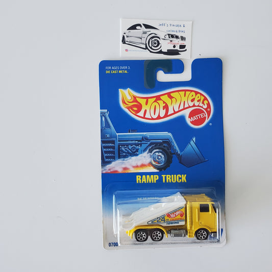 1991 Hot Wheels Ramp Truck #187 7 Spoke