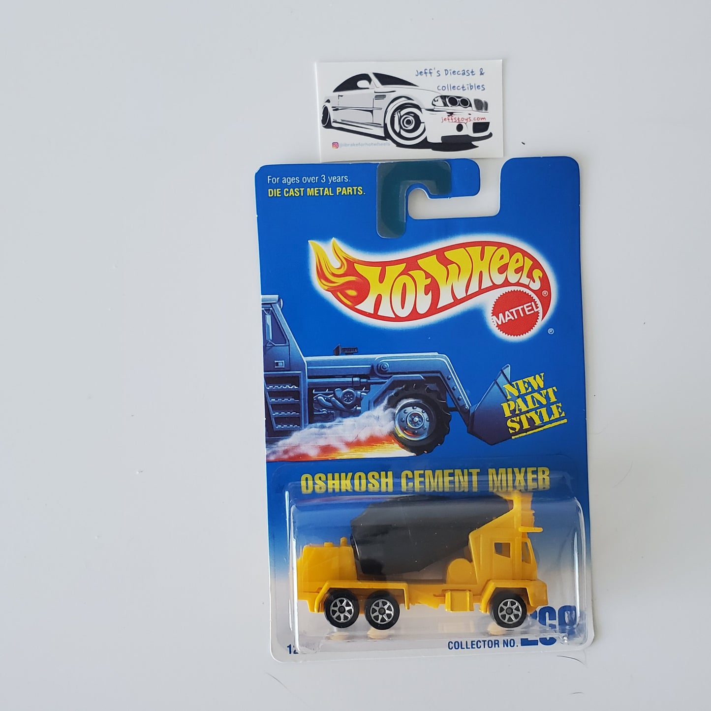 1991 Hot Wheels Oshkosh Cement Mixer #269