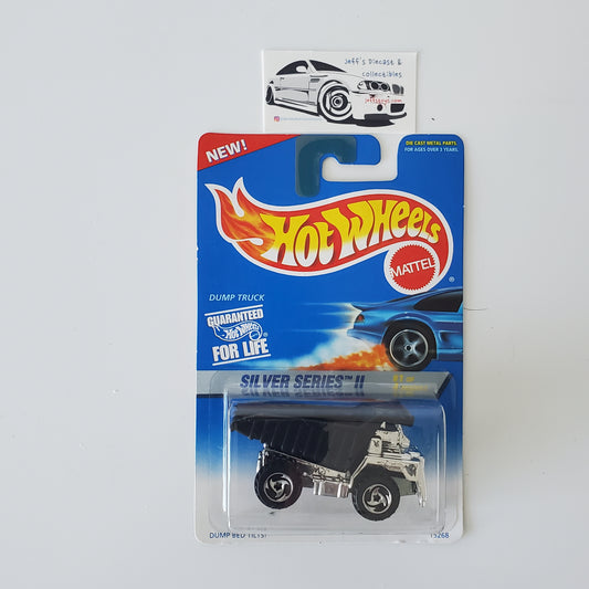 1996 Hot Wheels Dump Truck #420 Silver Series