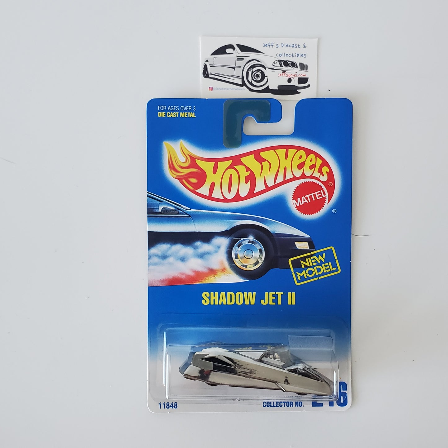 1992 Hot Wheels Shadow Jet II #246