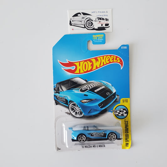 2016 Hot Wheels '15 Mazda MX-5 Miata #177