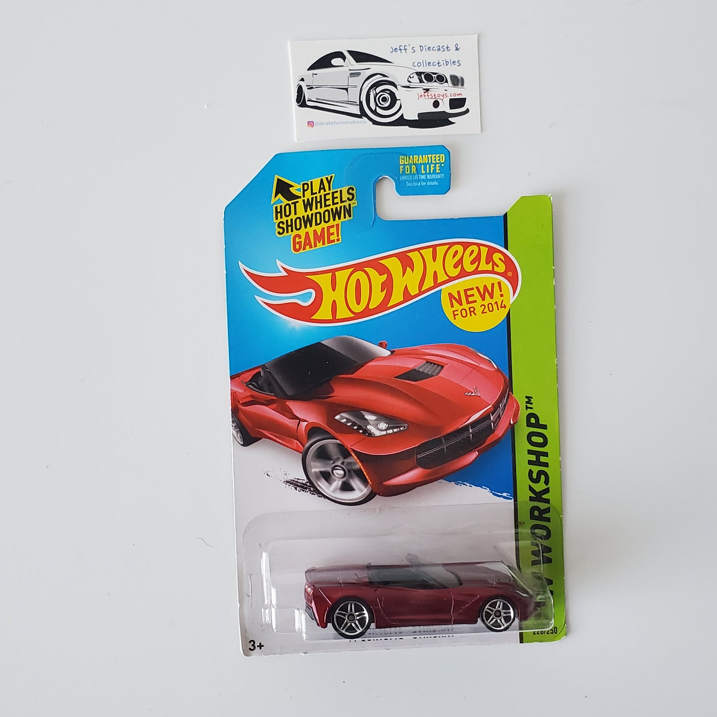 2014 Hot Wheels '14 Corvette Stingray #228