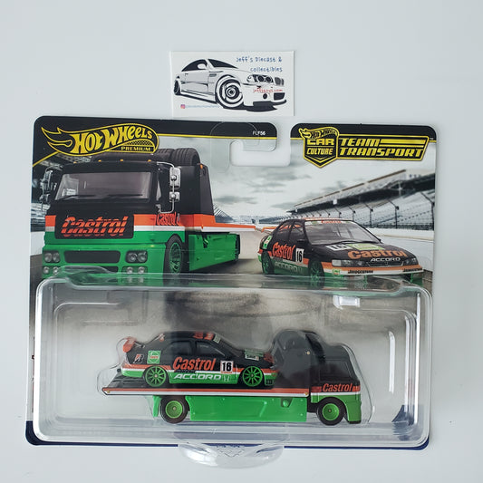 2024 Hot Wheels Team Transport '96 Honda Accord Castrol