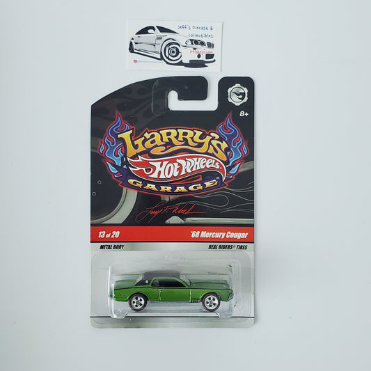 2009 Hot Wheels Larry's Garage Mercury Cougar #13 Real Riders