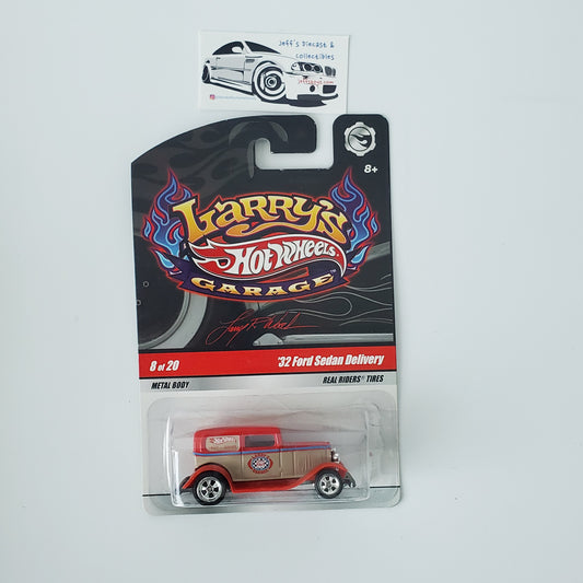 2009 Hot Wheels Larry's Garage '32 Ford Sedan Delivery CHASE-signed