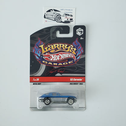 2009 Hot Wheels Larry's Garage '63 Corvette #7 CHASE-signed