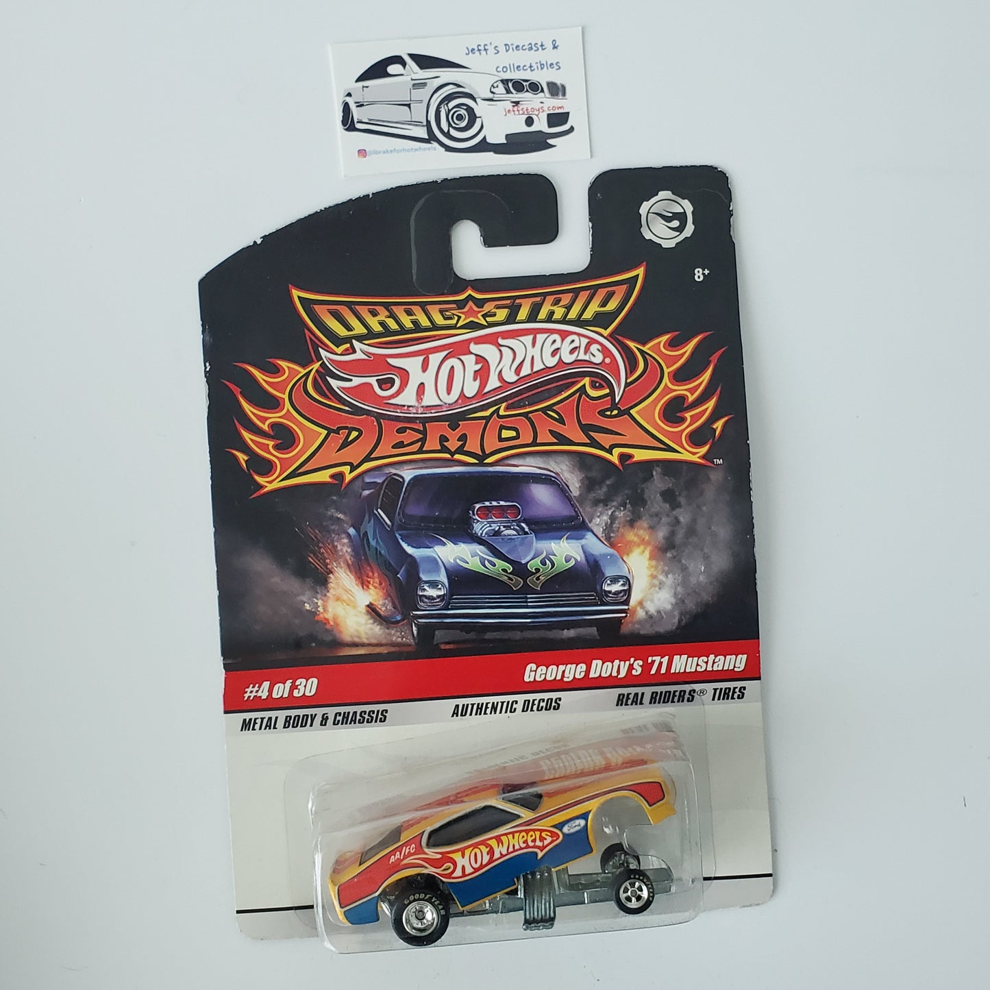 2009 Hot Wheels Dragstrip Demons #4 George Doty's '71 Mustang