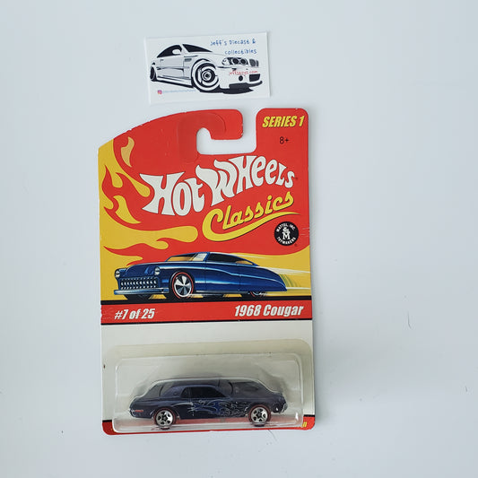 2004 Hot Wheels Classics Series 1 1968 Cougar Blue