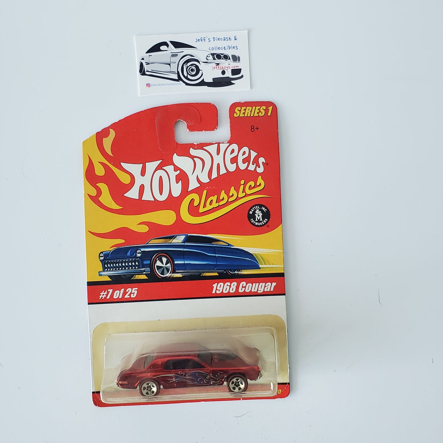 2004 Hot Wheels Classics Series 1 1968 Cougar Red