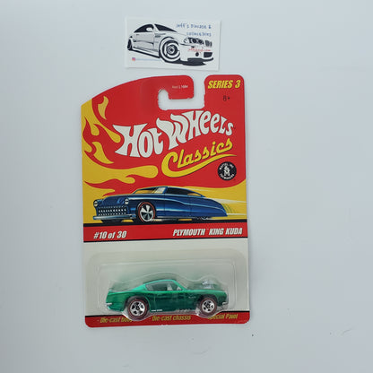 2006 Hot Wheels Classics Series 3 Plymouth King Kuda Green