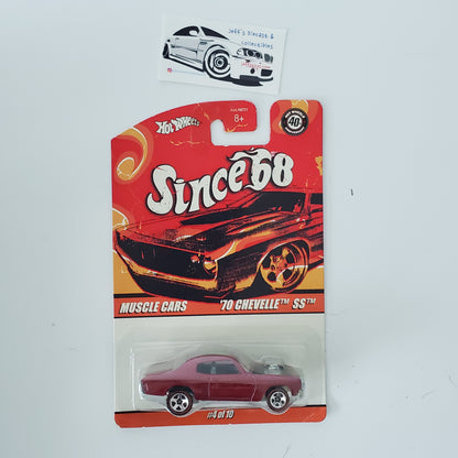 2007 Hot Wheels Since 68 '70 Chevelle SS Red