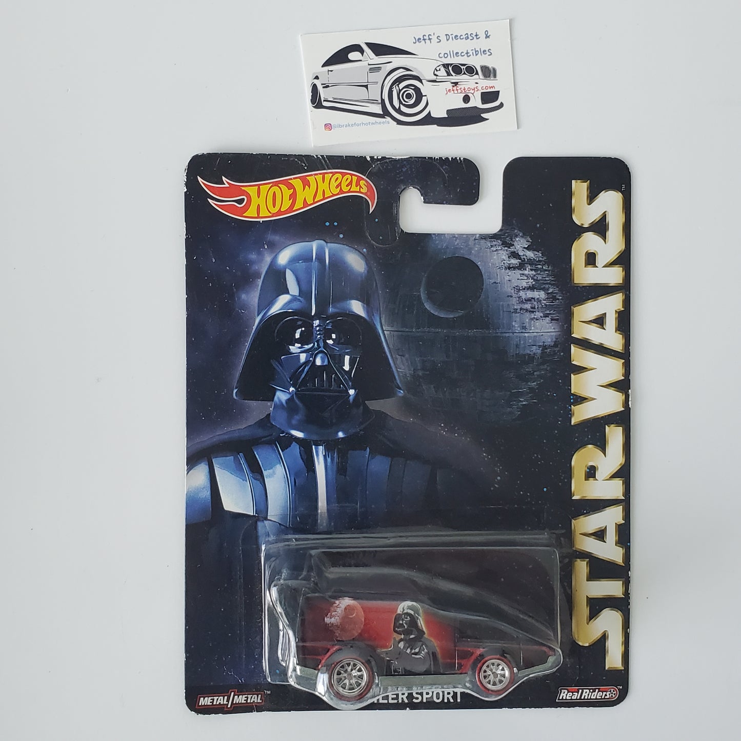 2015 Hot Wheels Star Wars Spoiler Sport **Bad Card