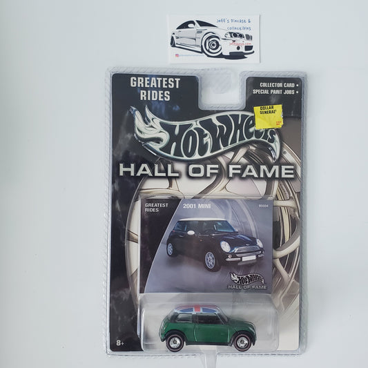 2002 Hot Wheels Hall of Fame 2001 Mini Cooper Real Riders