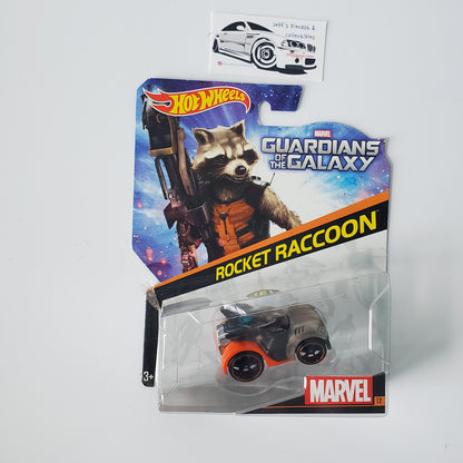 2014 Hot Wheels Guardians of the Galaxy Rocket Raccoon Character Car