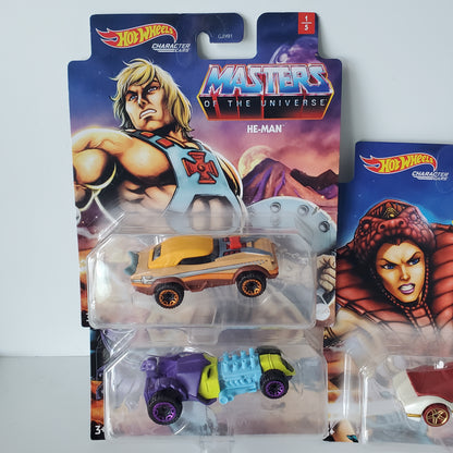 2020 Hot Wheels Masters of the Universe Character Car 5 of 5 Complete