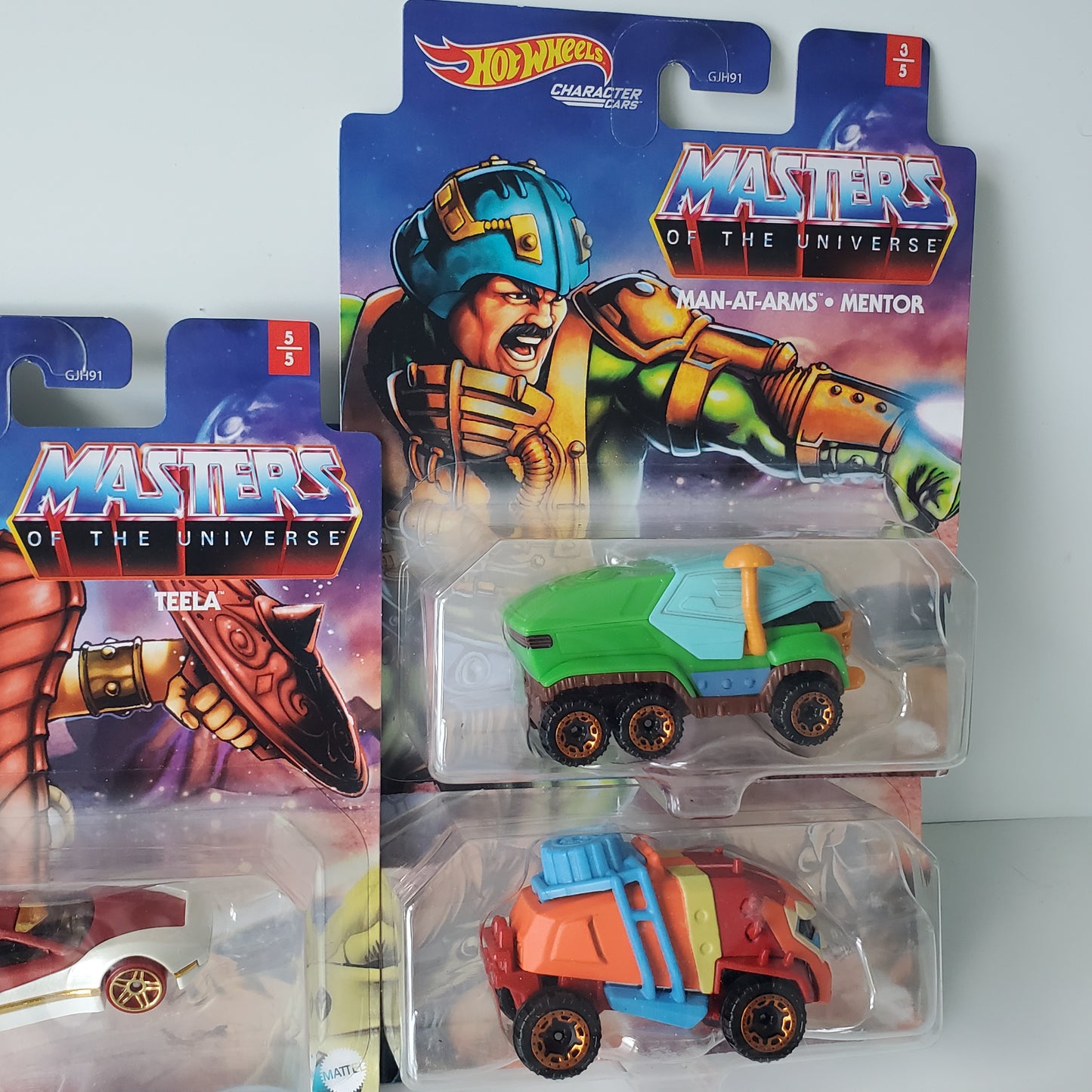 2020 Hot Wheels Masters of the Universe Character Car 5 of 5 Complete