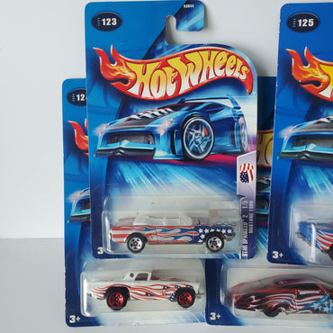 2004 Hot Wheels Star Spangled Series Complete Set