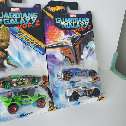 2016 Hot Wheels Guardians of the Galaxy Vol 2 - Complete Set