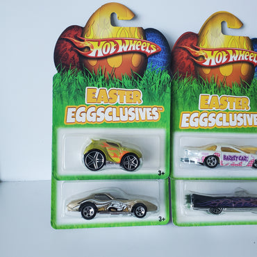 2008 Hot Wheels Easter Eggsclusives 8 Car Set - Complete