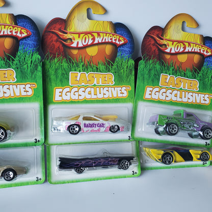 2008 Hot Wheels Easter Eggsclusives 8 Car Set - Complete