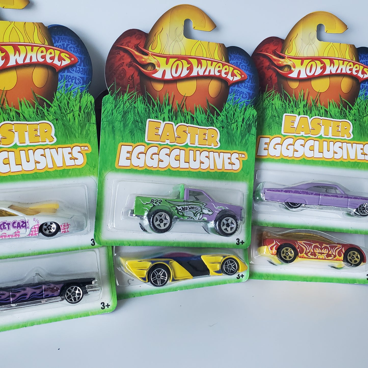 2008 Hot Wheels Easter Eggsclusives 8 Car Set - Complete