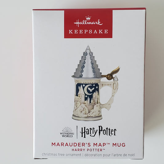 2023 Hallmark Harry Potter Marauder's Map Mug Ornament