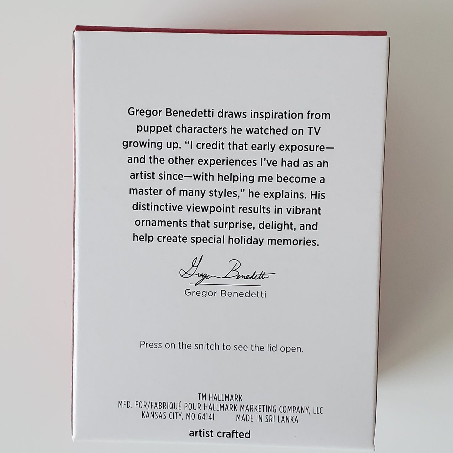 2023 Hallmark Harry Potter Marauder's Map Mug Ornament