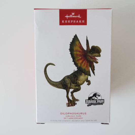 2023 Hallmark Jurassic Park Dilophosaurus Magic Ornament